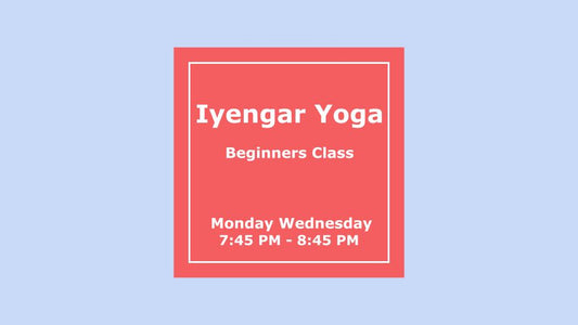 B) Beginners Class Monday Wednesday
